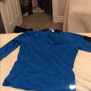 Blue Everlasting Quater-Zip jacket